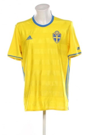 Herren T-Shirt Adidas, Größe XL, Farbe Gelb, Preis € 18,99
