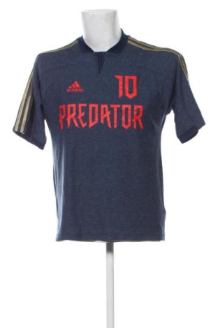 Herren T-Shirt Adidas, Größe S, Farbe Blau, Preis € 18,99