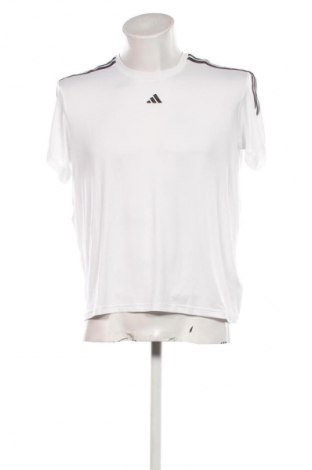 Herren T-Shirt Adidas, Größe M, Farbe Weiß, Preis 35,99 €