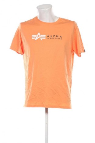 Herren T-Shirt Alpha, Größe L, Farbe Orange, Preis 23,99 €