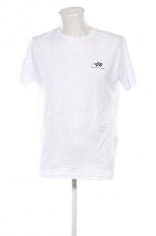 Herren T-Shirt Alpha Industries, Größe L, Farbe Weiß, Preis € 36,99