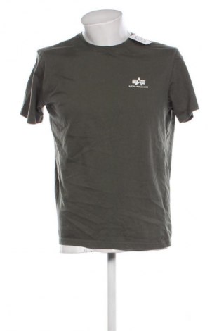 Herren T-Shirt Alpha Industries, Größe L, Farbe Grün, Preis € 43,99