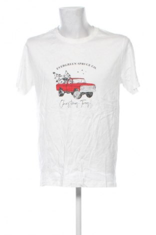 Herren T-Shirt Anko, Größe L, Farbe Weiß, Preis 13,99 €