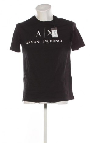 Мъжка тениска Armani Exchange, Размер M, Цвят Черен, Цена 87,99 лв.