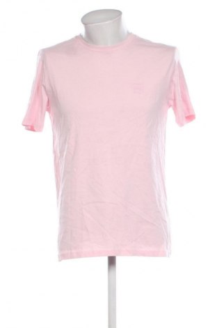 Ανδρικό t-shirt BOSS, Μέγεθος L, Χρώμα Ρόζ , Τιμή 39,99 €