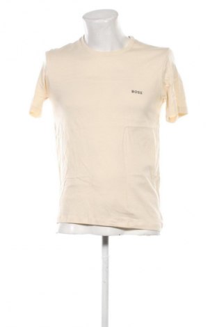 Męski T-shirt BOSS, Rozmiar M, Kolor Beżowy, Cena 278,99 zł