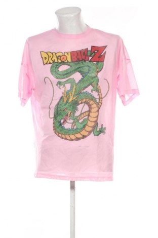 Herren T-Shirt Bershka, Größe M, Farbe Rosa, Preis 6,99 €