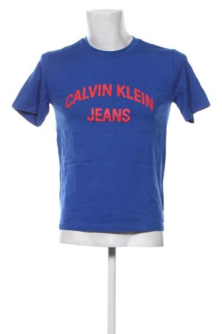 Herren T-Shirt Calvin Klein Jeans, Größe S, Farbe Blau, Preis € 23,99