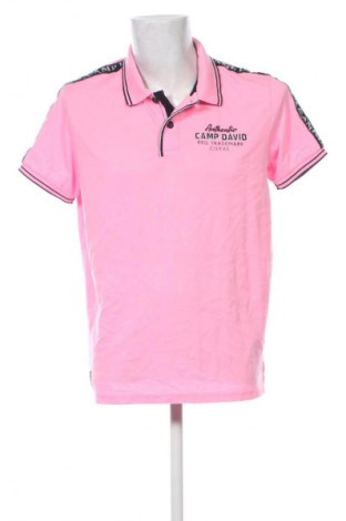 Herren T-Shirt Camp David, Größe XL, Farbe Rosa, Preis € 33,99