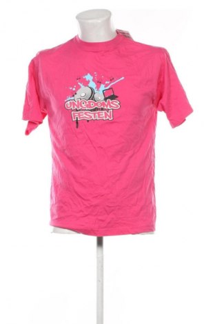 Herren T-Shirt Clique, Größe M, Farbe Rosa, Preis 6,99 €