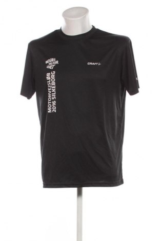 Ανδρικό t-shirt Craft, Μέγεθος XL, Χρώμα Μαύρο, Τιμή 15,86 €
