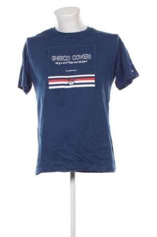 Ανδρικό t-shirt Enrico Coveri, Μέγεθος XL, Χρώμα Μπλέ, Τιμή 4,99 €