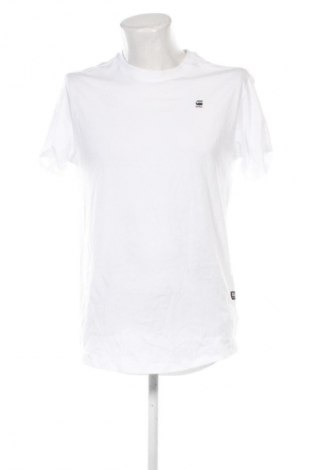 Herren T-Shirt G-Star Raw, Größe M, Farbe Weiß, Preis 40,99 €