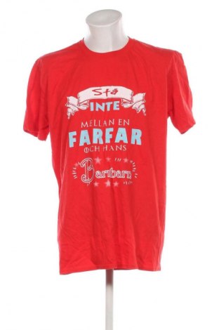 Herren T-Shirt Gildan, Größe XXL, Farbe Rot, Preis € 13,99
