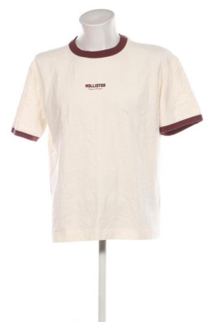 Мъжка тениска Hollister, Размер M, Цвят Екрю, Цена 15,99 лв.