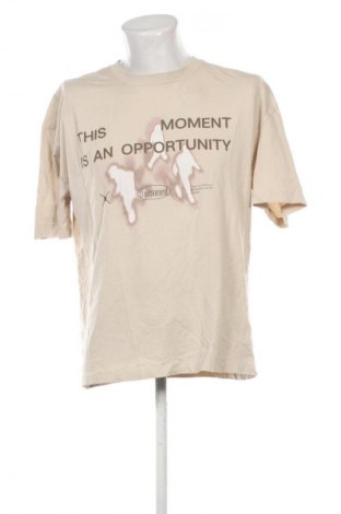 Herren T-Shirt House, Größe M, Farbe Beige, Preis 11,99 €