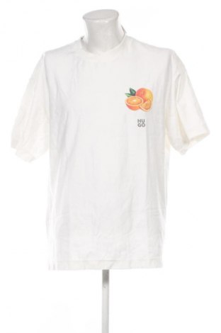 Herren T-Shirt Hugo Boss, Größe XL, Farbe Ecru, Preis 63,99 €