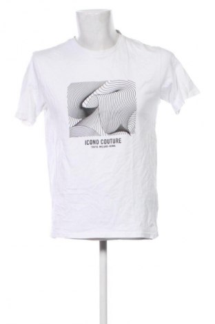 Herren T-Shirt ICONO, Größe M, Farbe Weiß, Preis € 5,99