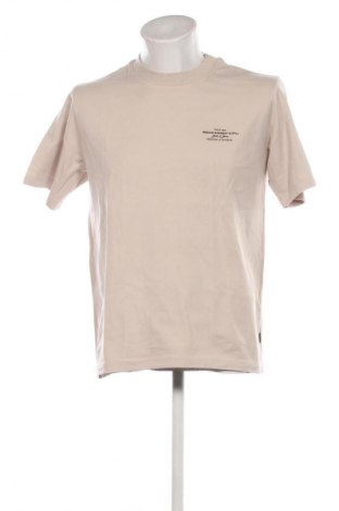 Ανδρικό t-shirt Jack & Jones, Μέγεθος M, Χρώμα  Μπέζ, Τιμή 19,99 €