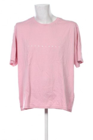 Herren T-Shirt Jack & Jones, Größe XXL, Farbe Rosa, Preis € 10,99