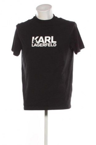Męski T-shirt Karl Lagerfeld, Rozmiar L, Kolor Czarny, Cena 374,99 zł
