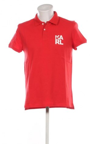 Herren T-Shirt Karl Lagerfeld, Größe L, Farbe Rot, Preis 42,99 €