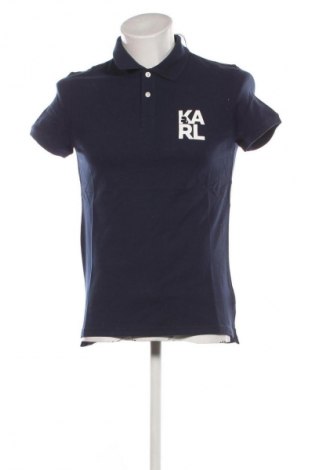 Herren T-Shirt Karl Lagerfeld, Größe S, Farbe Blau, Preis 42,99 €