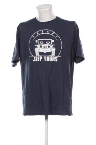 Herren T-Shirt Livergy, Größe XXL, Farbe Blau, Preis € 6,99