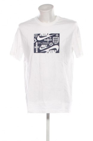 Herren T-Shirt Nike, Größe L, Farbe Weiß, Preis 30,16 €
