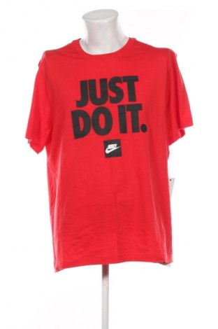 Herren T-Shirt Nike, Größe XL, Farbe Rot, Preis 31,68 €