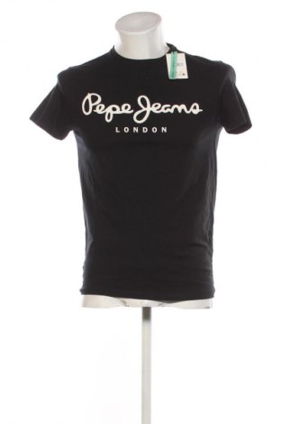 Herren T-Shirt Pepe Jeans, Größe S, Farbe Schwarz, Preis 42,99 €
