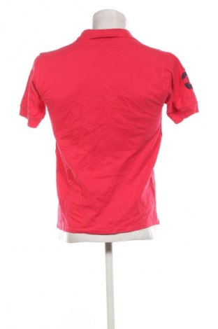 Herren T-Shirt Polo, Größe M, Farbe Rot, Preis 37,99 €