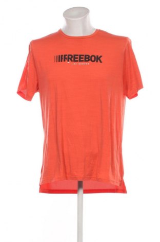 Herren T-Shirt Reebok, Größe L, Farbe Orange, Preis 13,80 €