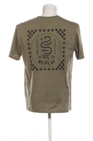 Herren T-Shirt Replay, Größe XL, Farbe Grün, Preis 28,99 €