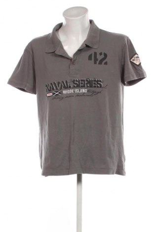 Herren T-Shirt Rhode Island, Größe XL, Farbe Grau, Preis 6,99 €