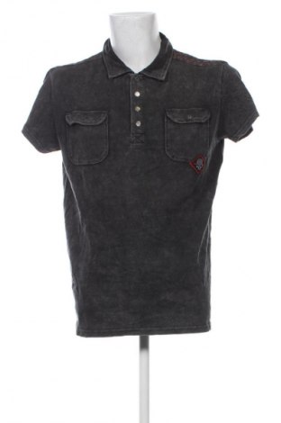 Herren T-Shirt Rock Rebel, Größe XL, Farbe Grau, Preis 13,99 €