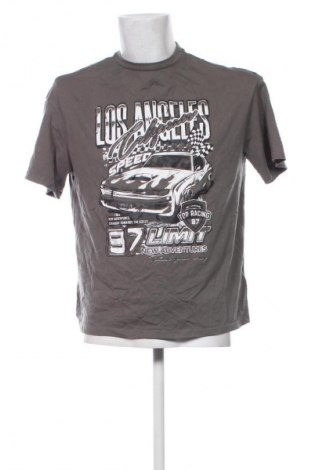 Ανδρικό t-shirt SHEIN, Μέγεθος L, Χρώμα Γκρί, Τιμή 12,99 €