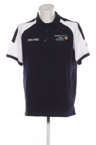 Herren T-Shirt Spalding, Größe L, Farbe Blau, Preis 21,99 €