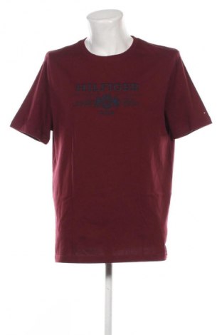 Tricou de bărbați Tommy Hilfiger, Mărime XL, Culoare Roșu, Preț 456,99 Lei