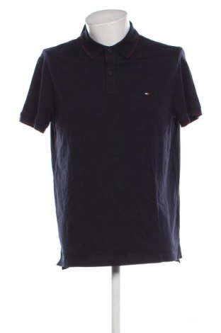 Męski T-shirt Tommy Hilfiger, Rozmiar L, Kolor Niebieski, Cena 321,99 zł