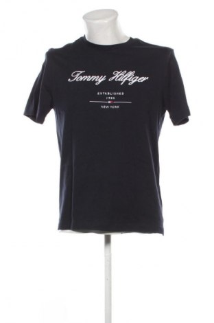 Pánske tričko  Tommy Hilfiger, Veľkosť M, Farba Modrá, Cena  34,95 €