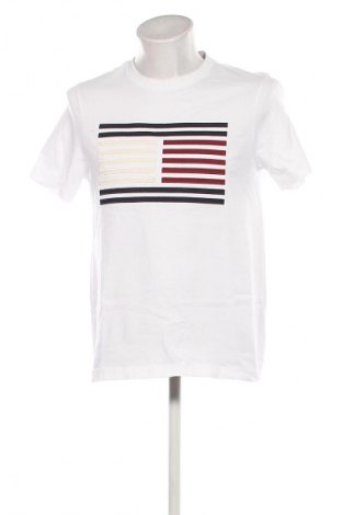 Męski T-shirt Tommy Hilfiger, Rozmiar M, Kolor Biały, Cena 193,99 zł
