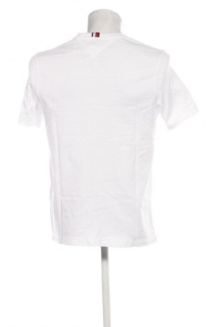 Męski T-shirt Tommy Hilfiger, Rozmiar M, Kolor Biały, Cena 193,99 zł