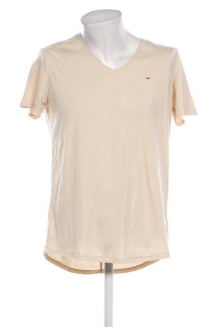 Herren T-Shirt Tommy Jeans, Größe XL, Farbe Beige, Preis € 53,99