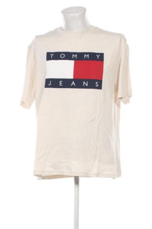 Tricou de bărbați Tommy Jeans, Mărime S, Culoare Bej, Preț 268,99 Lei