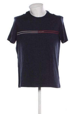 Tricou de bărbați Tommy Jeans, Mărime L, Culoare Albastru, Preț 278,99 Lei