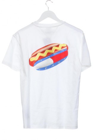Męski T-shirt Tommy Jeans, Rozmiar XS, Kolor Biały, Cena 168,99 zł