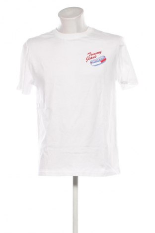 Мъжка тениска Tommy Jeans, Размер S, Цвят Бял, Цена 79,99 лв.