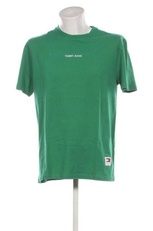 Herren T-Shirt Tommy Jeans, Größe L, Farbe Grün, Preis € 30,99