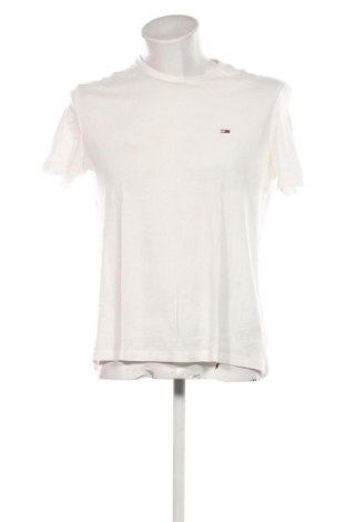 Herren T-Shirt Tommy Jeans, Größe L, Farbe Weiß, Preis € 53,99